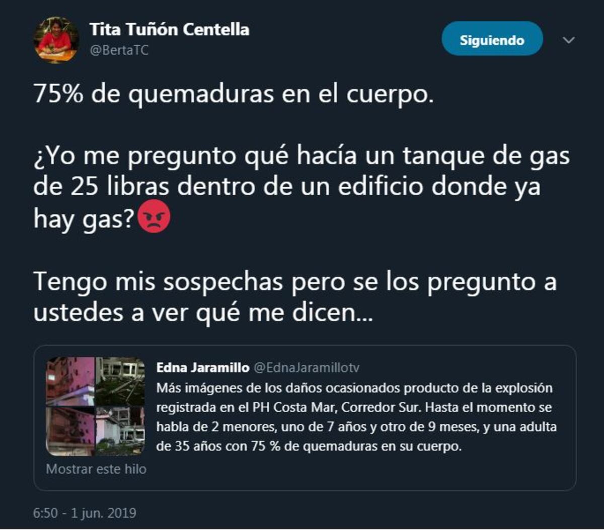 Hasta en la 24 se escuchó la explosión. De los 14 heridos, cuatro están graves. Fotos y Video