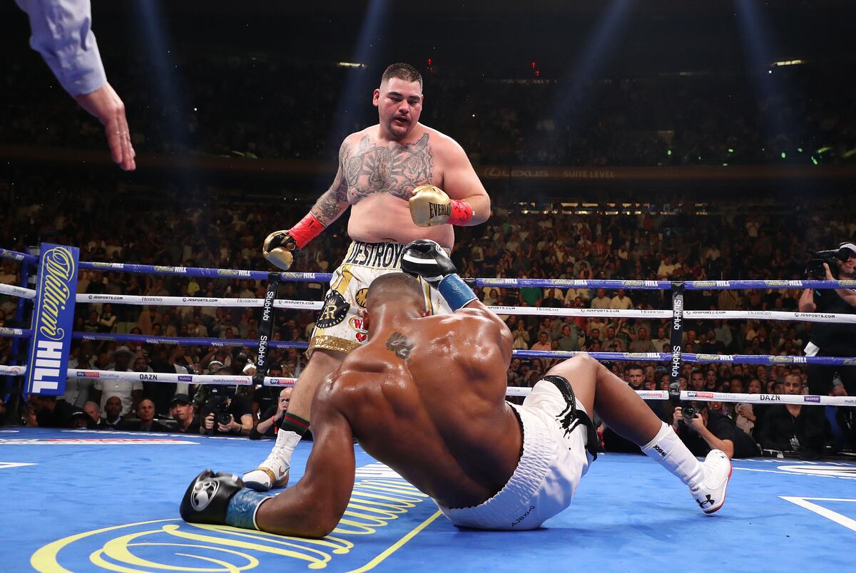 Andy Ruiz Jr. da la sorpresa del siglo noqueando a Anthony Joshua