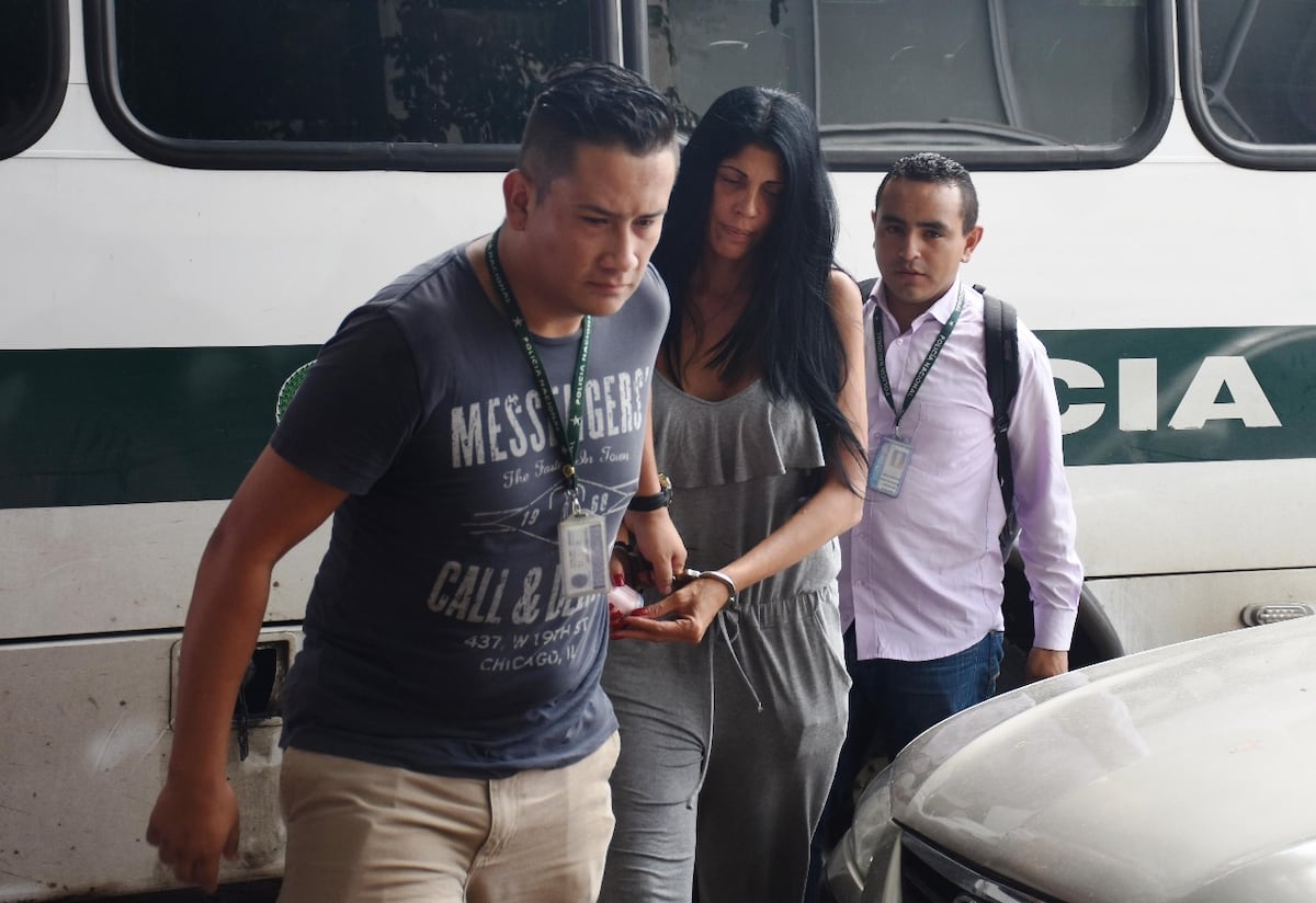 Así llegó a su audiencia la proxeneta 'La Madame' que dejó más de 250 víctimas