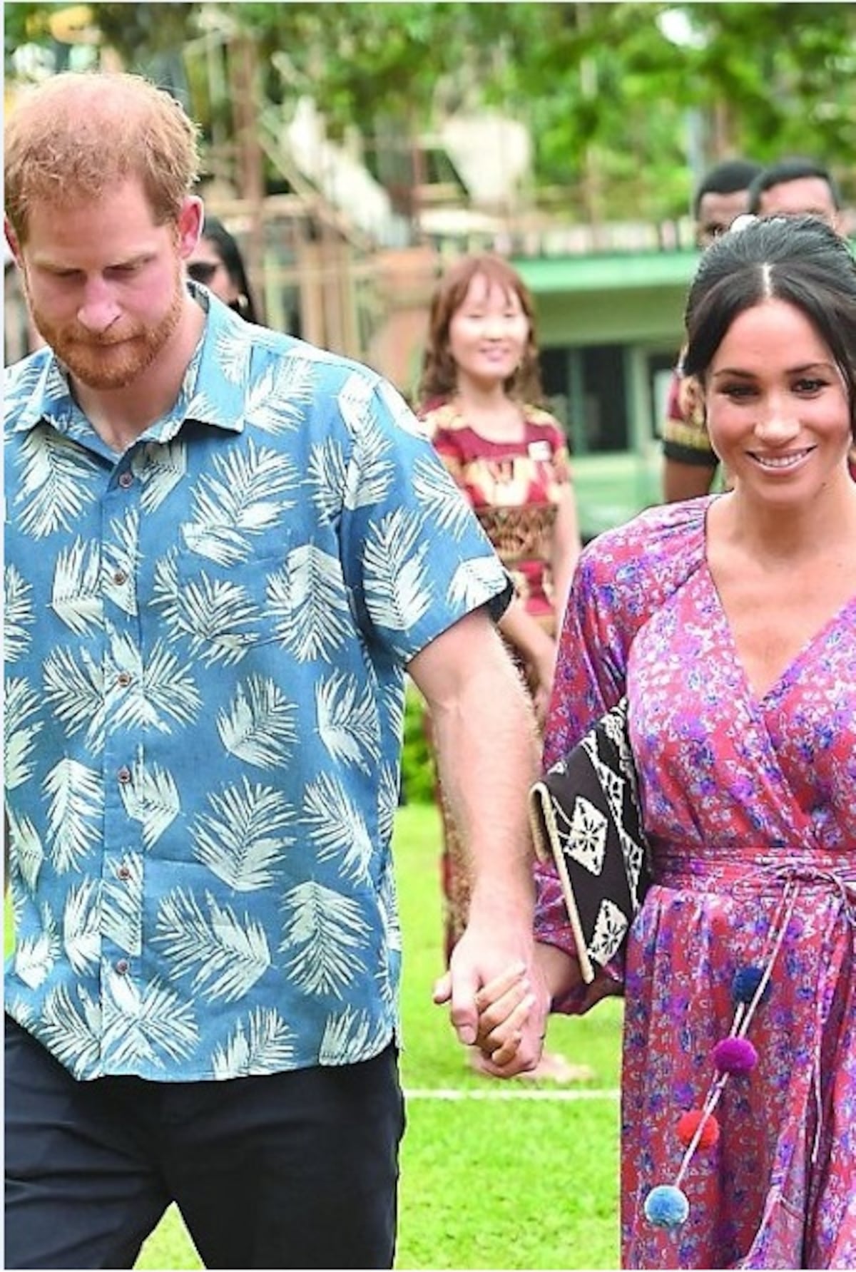 La duquesa Kate Middleton habla del embarazo de Meghan Markle