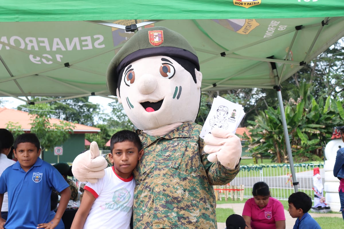 Senafront abre capilla, un nuevo espacio espiritual, y niños de Chepo visitan ‘La Villafront’