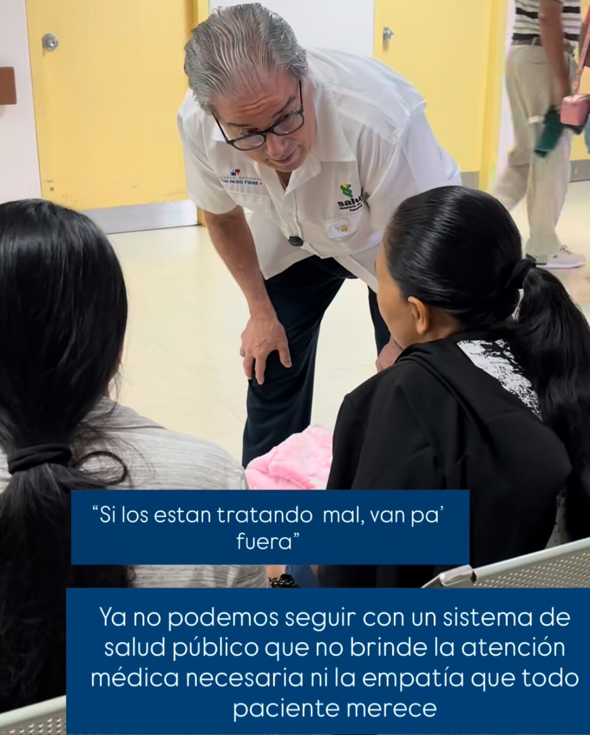 Ministro de Salud visita urgencias del Nicolás A. Solano tras quejas de pacientes