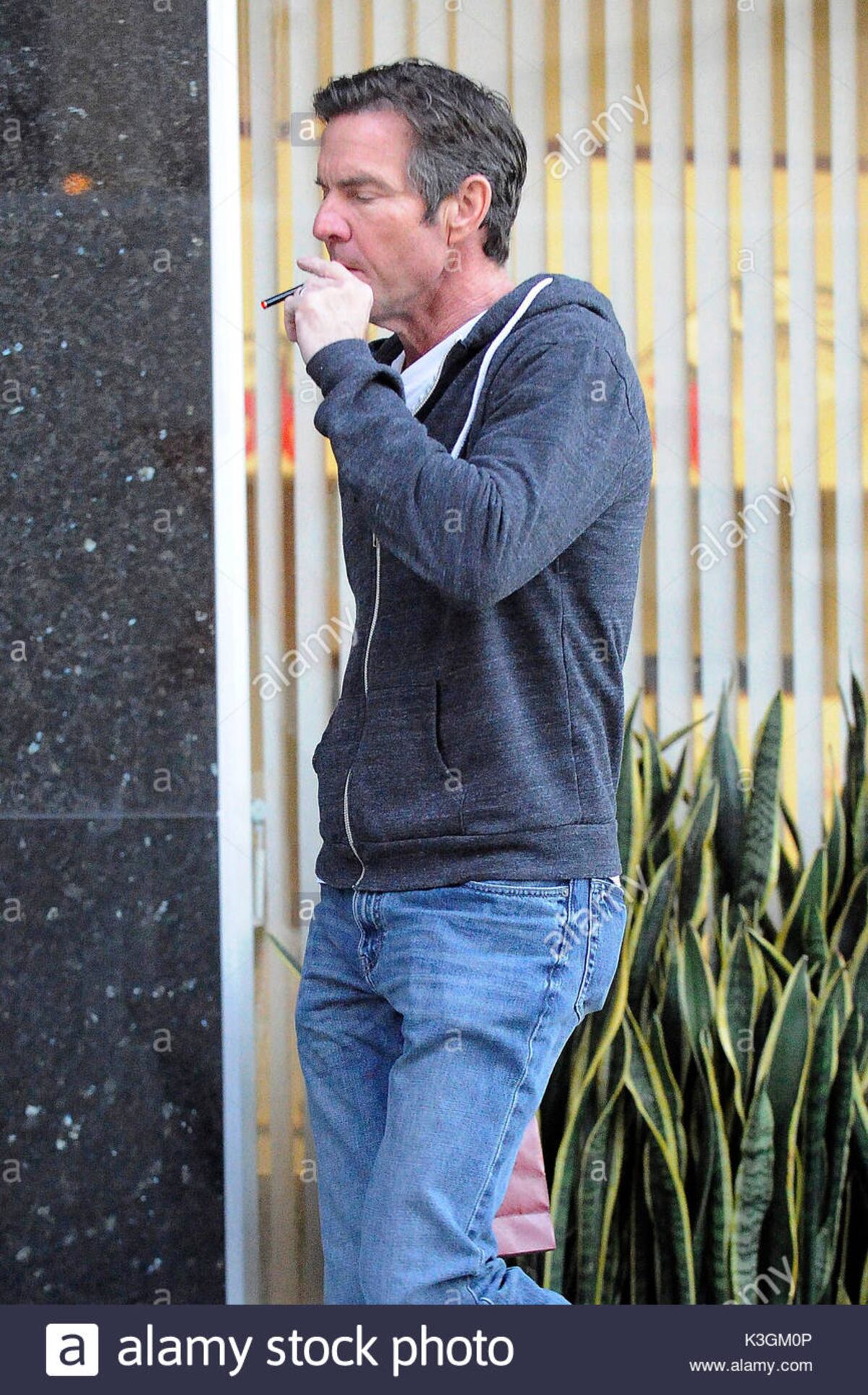 Un pasajero demandó al actor Dennis Quaid por fumar dentro de un avión