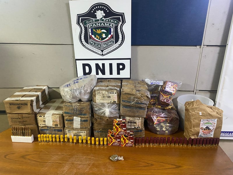 Más de 5 mil municiones aparecen en dos operativos en David