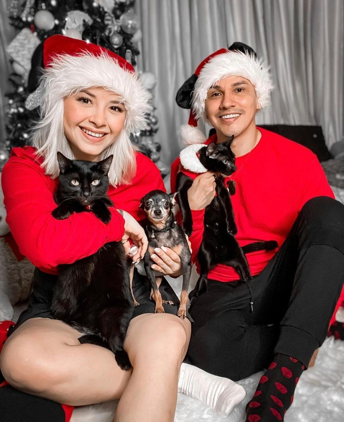 Navidad en casa. Así lucieron los famosos del patio +Fotos