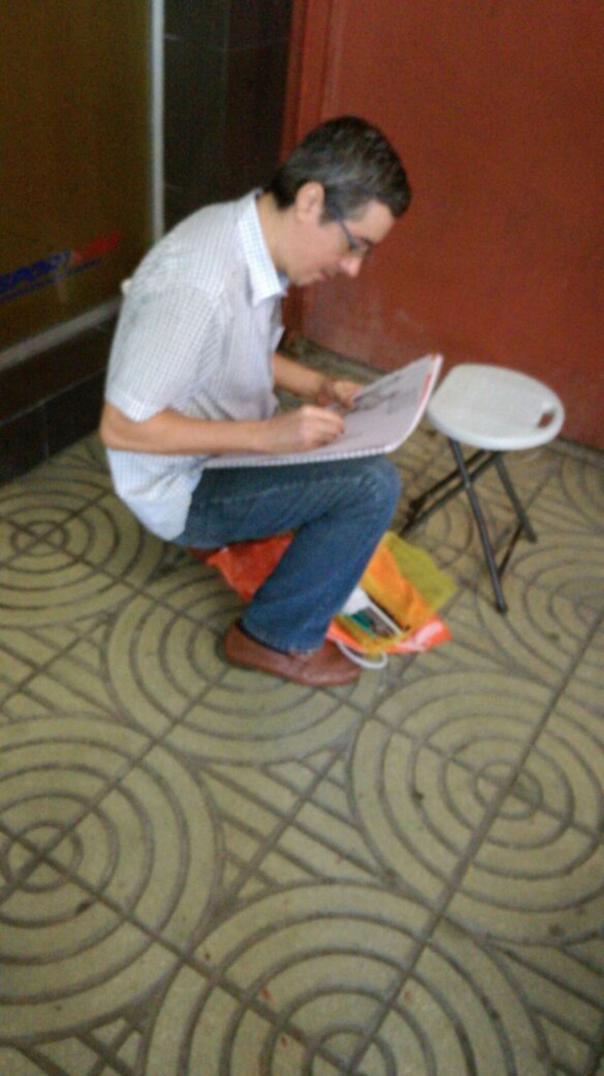 Delmiro tiene los dibujos de la audiencia de Ventura y esto fue lo que descubrió