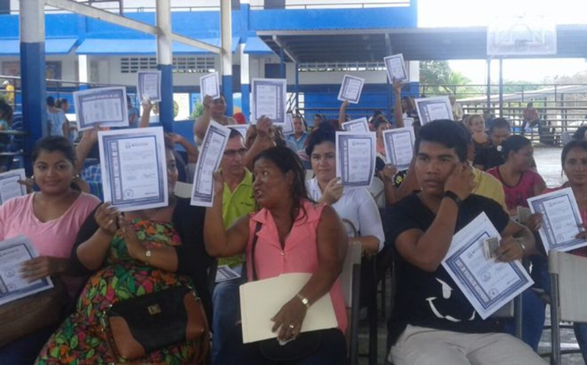 Benefician a 20 comunidades de Panamá Este con legalización de tierras   