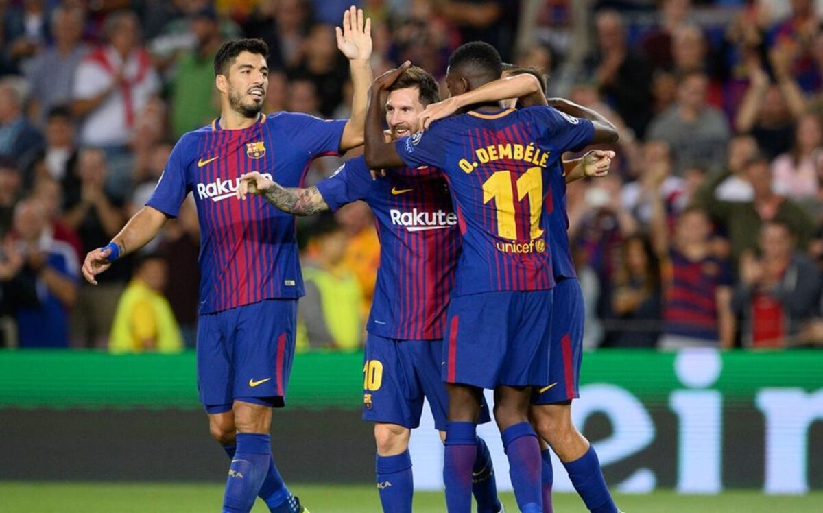 Dembélé está listo para jugar con el Barça