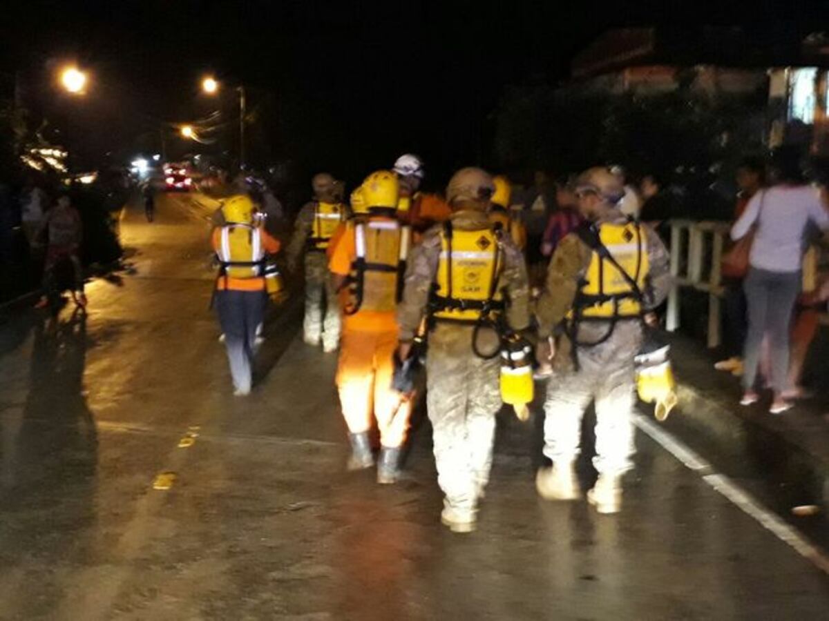 ¡MAL TIEMPO! Desaparece abuelito en río San Benardino de Arraiján 