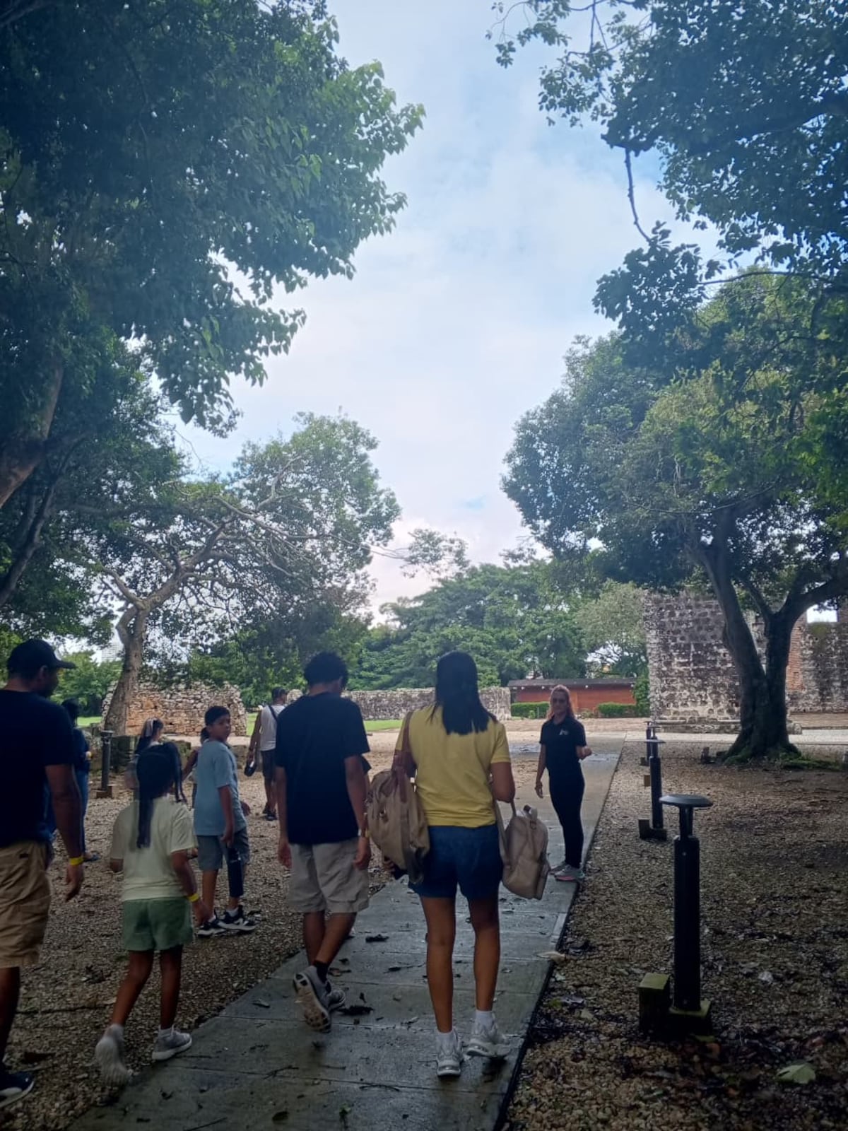 Panamá Viejo abrió sus puertas gratis para cientos de familias este domingo