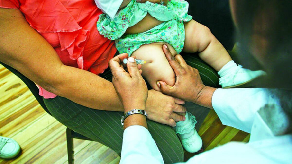 Viene el turno de la vacuna de la influenza para los niños con menos de cinco años