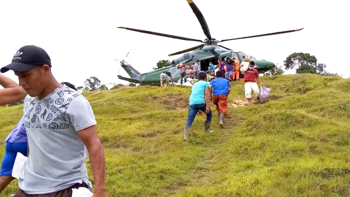 Brindarán ayuda psicológica a los dos señores que perdieron a sus esposas e hijos por crecida de río en Calovébora, Veraguas