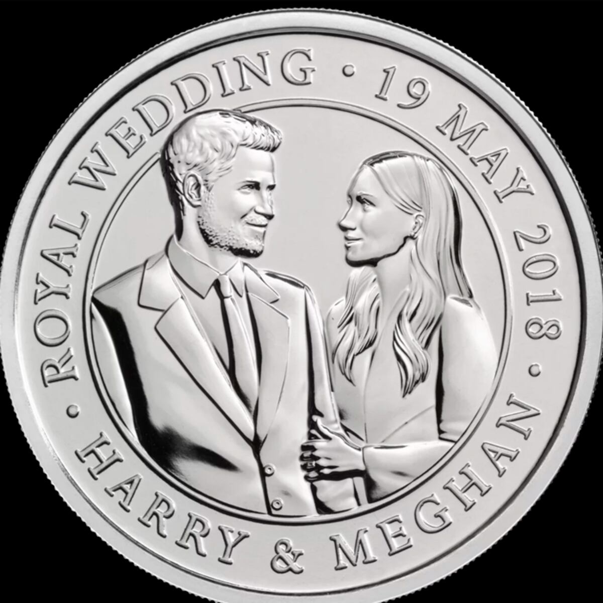 Lanzan la moneda conmemorativa de la boda del príncipe Harry y Meghan Markle