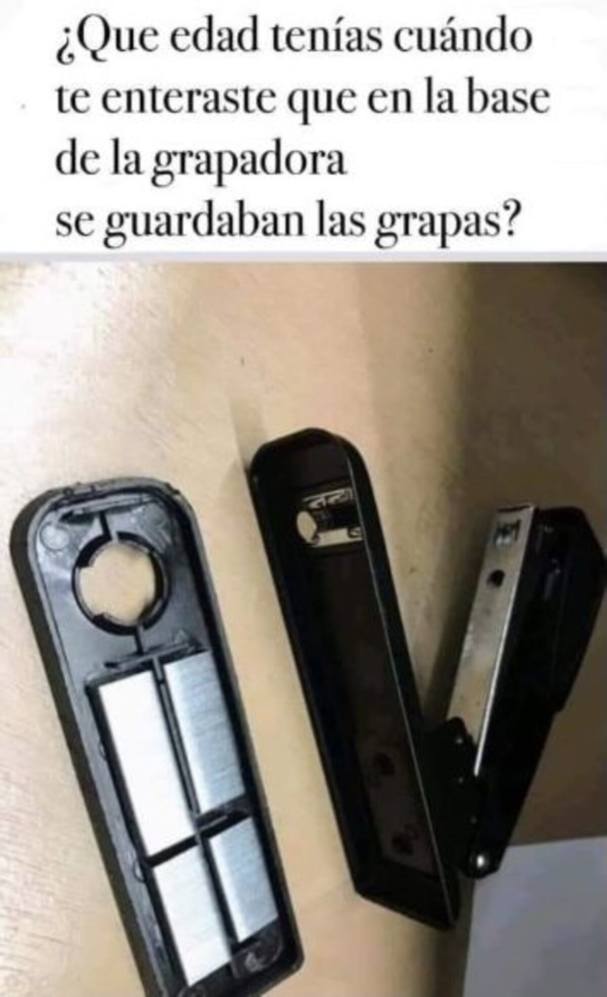 Viral. A que no sabías: Las engrapadoras tienen su guardarepuestos