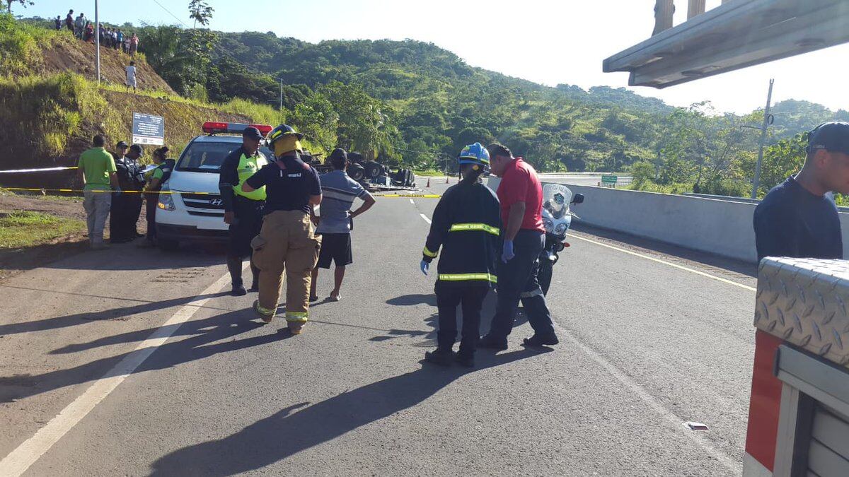Revelan más detalles del accidente en Veraguas donde fallece madre y sus 2 hijos