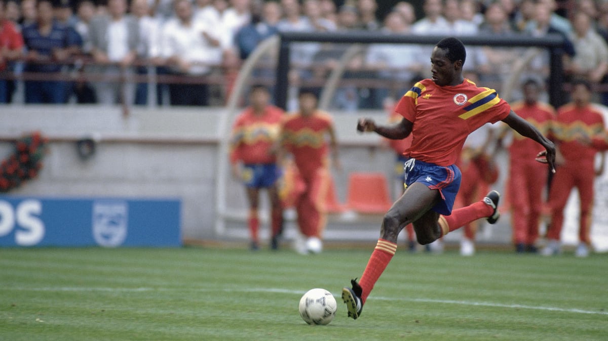 Golazo memorable. Freddy Rincón y su histórica anotación a Alemania en Italia 1990
