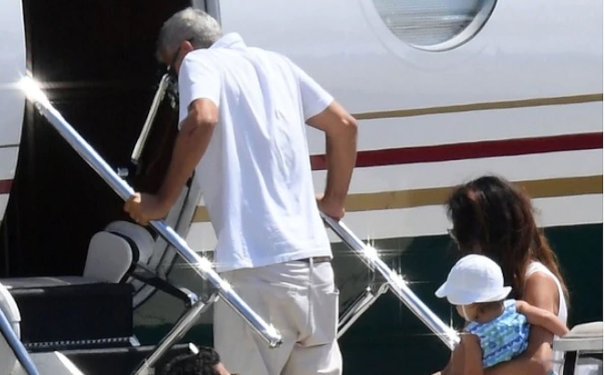 George Clooney no quedó bien tras su choque en motocicleta en Italia