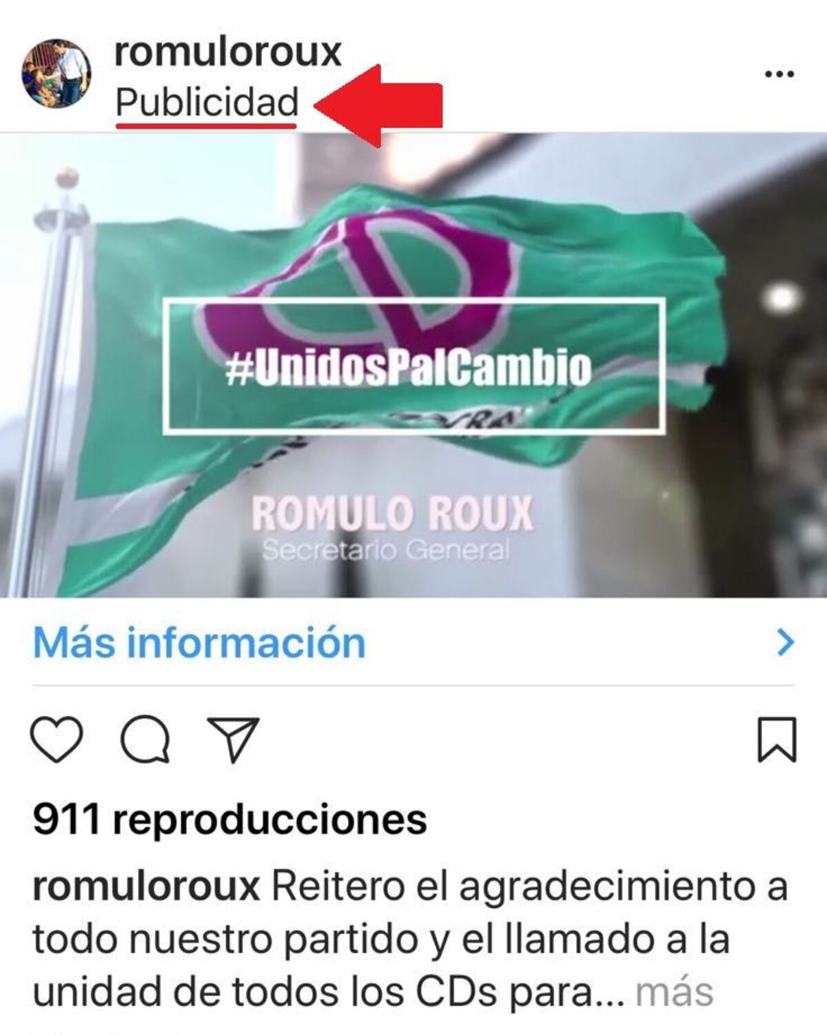 INCUMPLEN CON LA LEY. Políticos pagan publicidad en Instagram y Facebook 