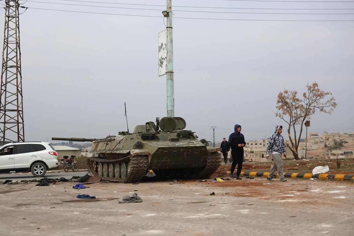 Los rebeldes en Siria se acercan a las puertas de Damasco