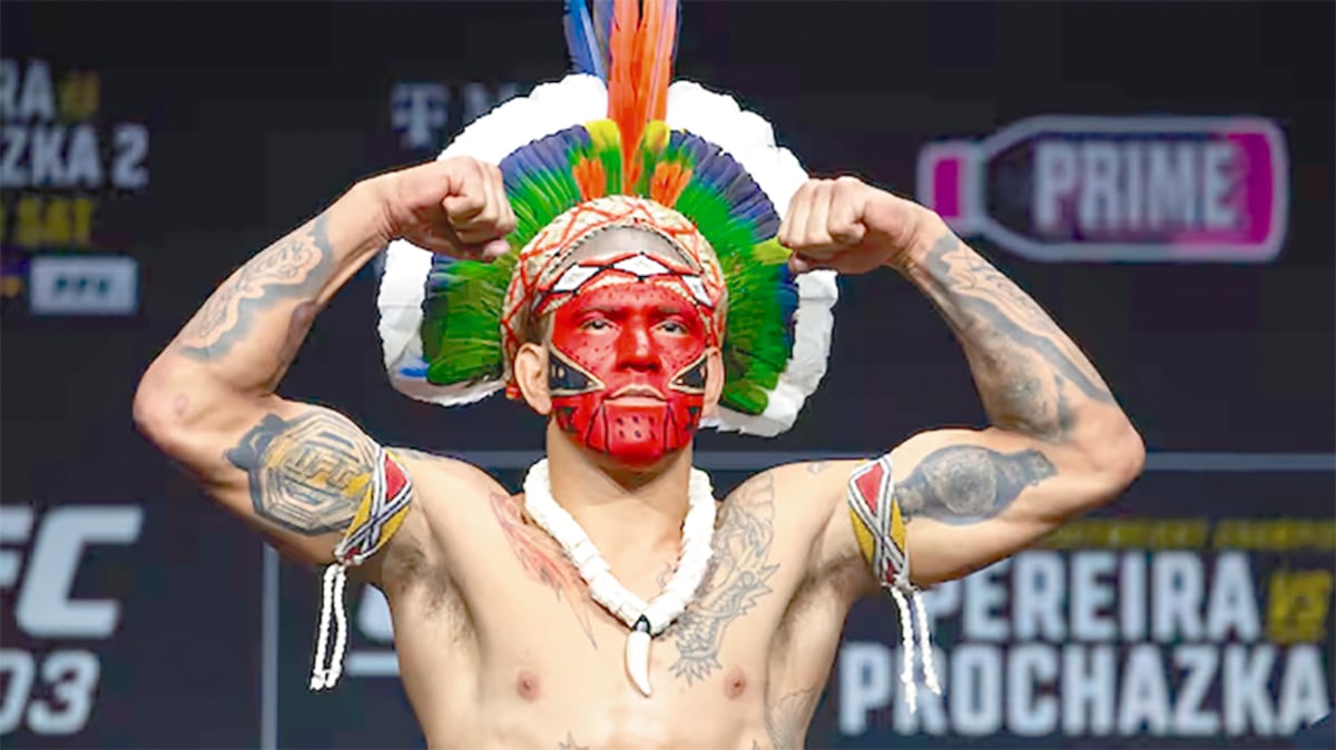 Imparable y temido: Pereira, el luchador que no se detiene ante nada