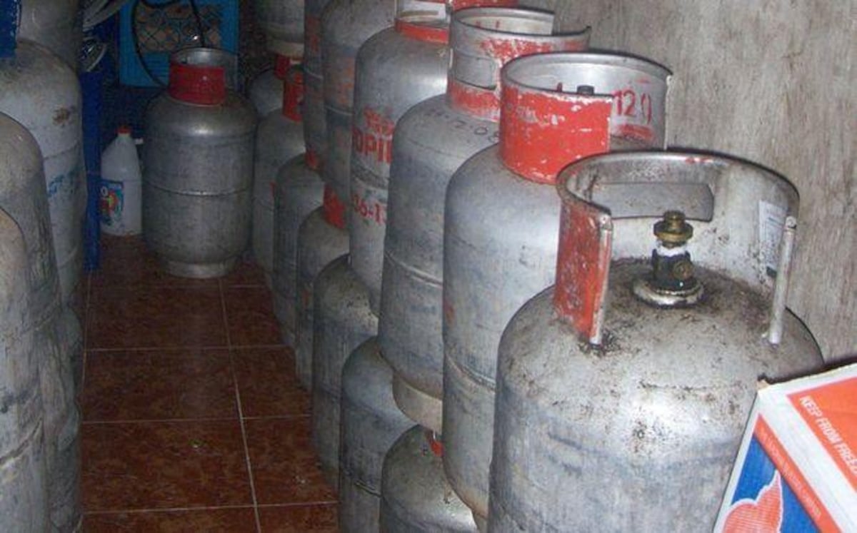 ASCIENDEN A CASI 200 MIL. Multas por uso indebido de tanque de gas subsidiado