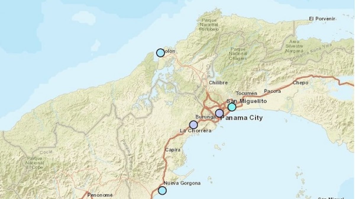 ¡OTRO SISMO! En la mañana de este domingo se registra leve temblor en Panamá
