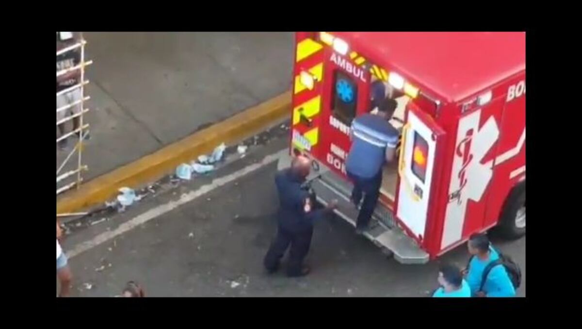 Un herido tras topón de Las Tablas, por fuegos artificiales. Hubo intrigas.Video