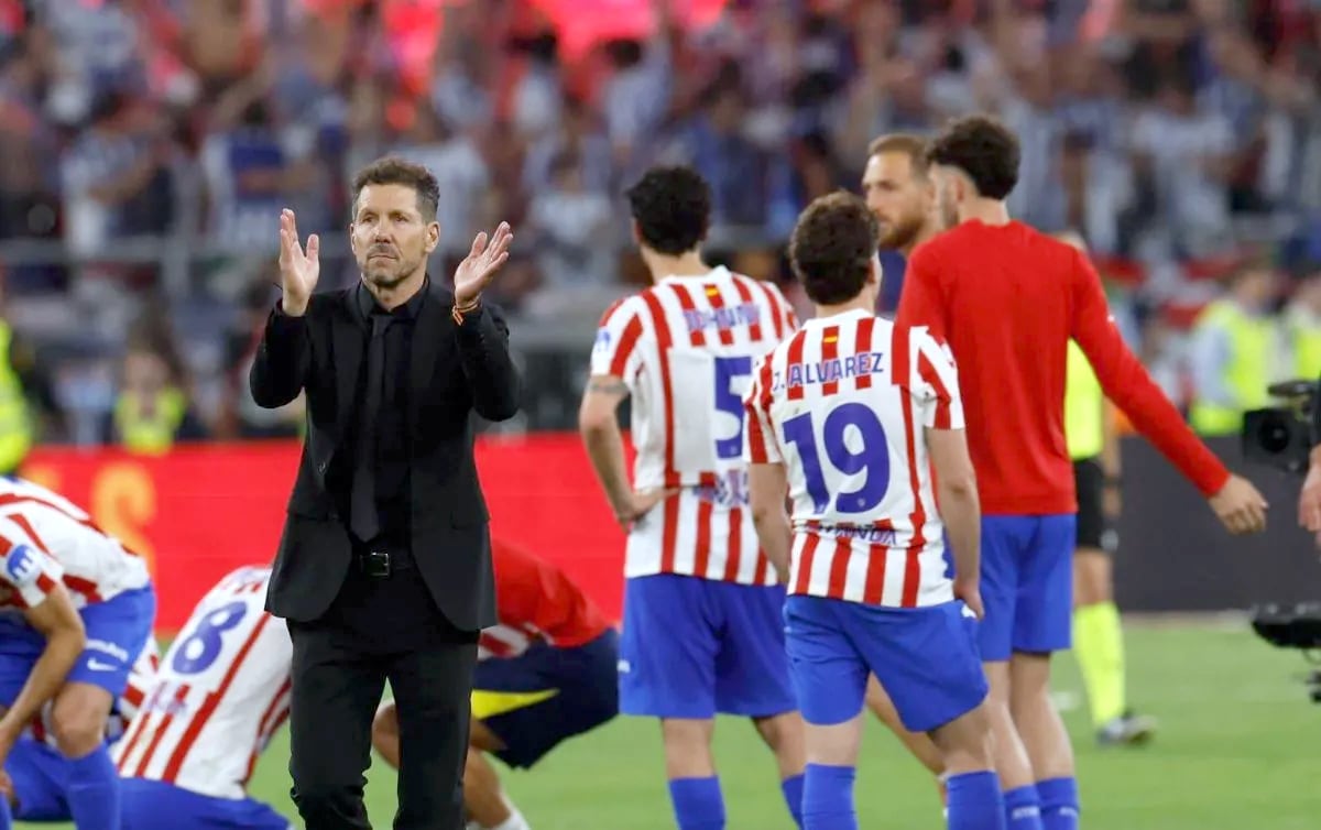 Cholo Simeone y el Atlético enfrentan el desafío más duro antes de la Champions