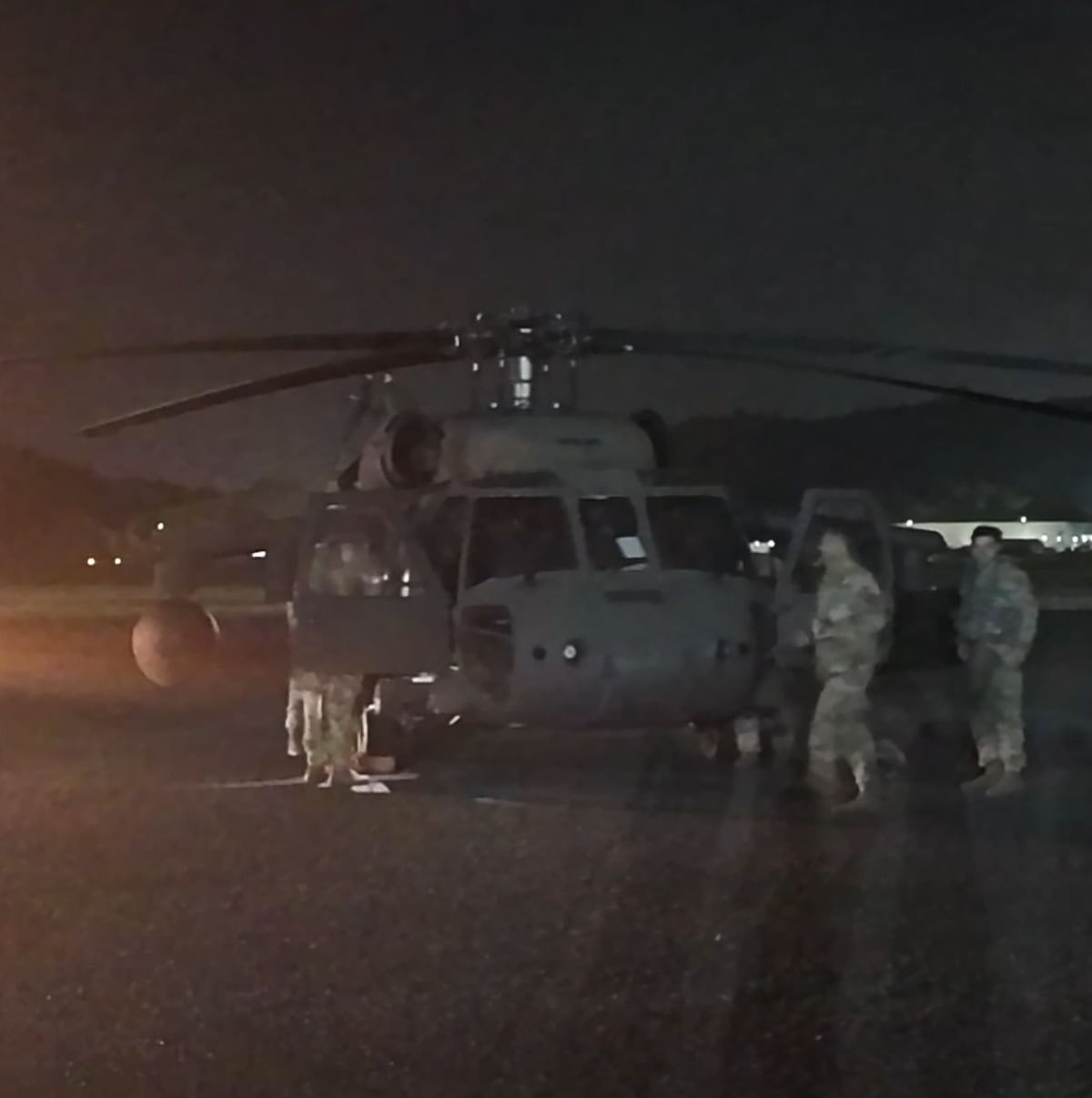 Helicópteros Black Hawk llegan a Panamá para entrenamientos de seguridad