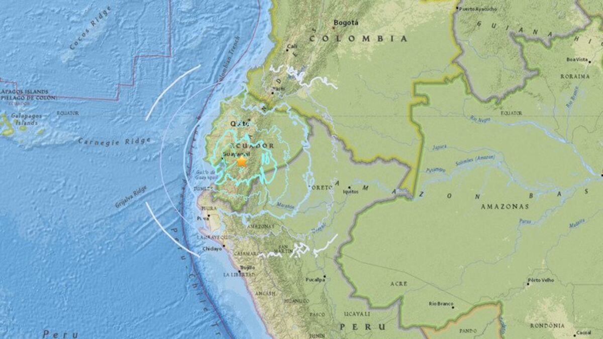 A los minutos del temblor de Panamá en Ecuador se registra sismo de 6,2