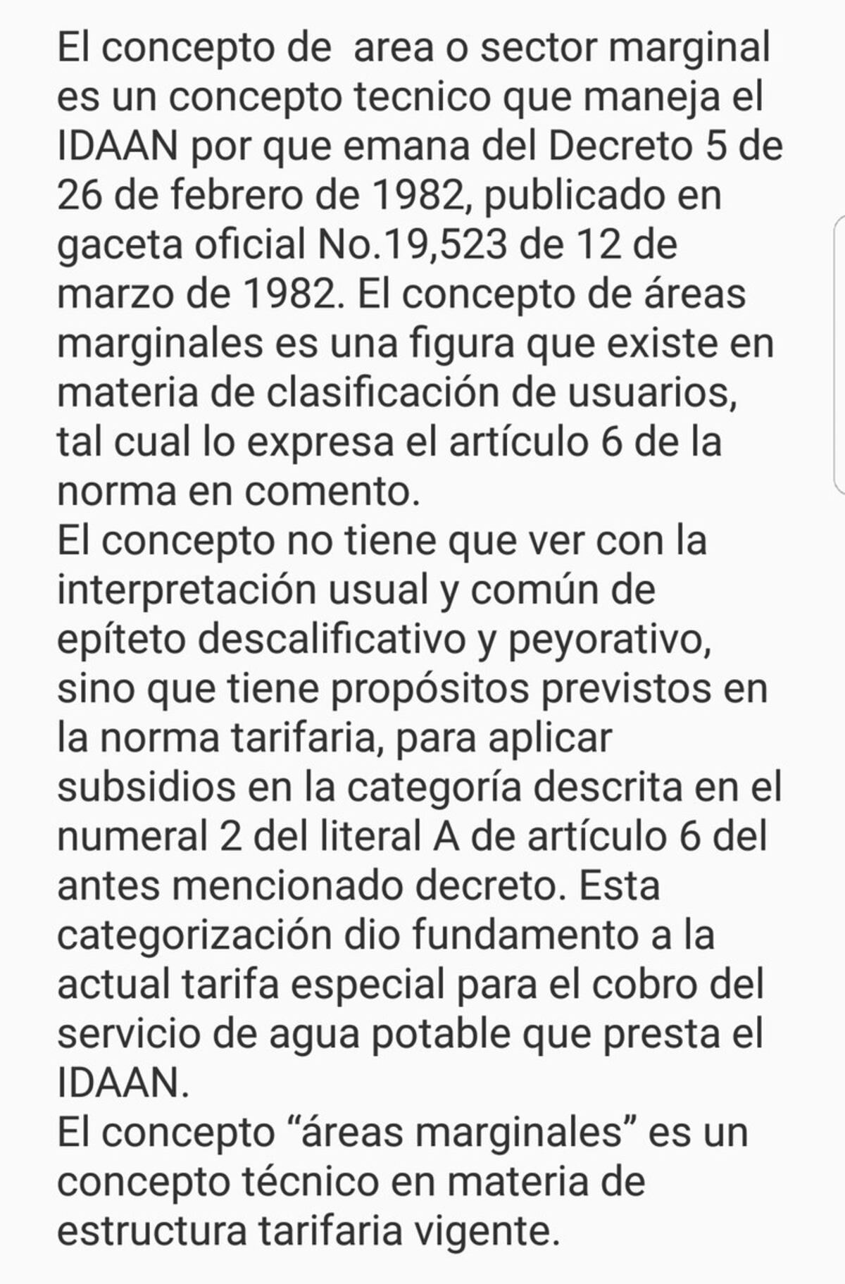 DIRECTOR DEL IDAAN SE DISCULPA. Por piscinas de plástico en barrios marginales