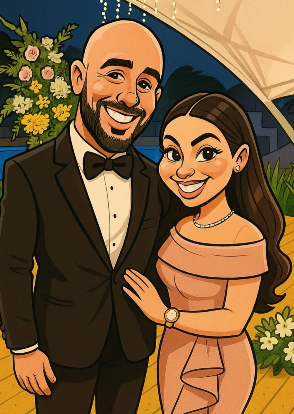 ¡La protagonista de la caricatura, es real! Edison Broce presenta a la mujer que le robó el corazón