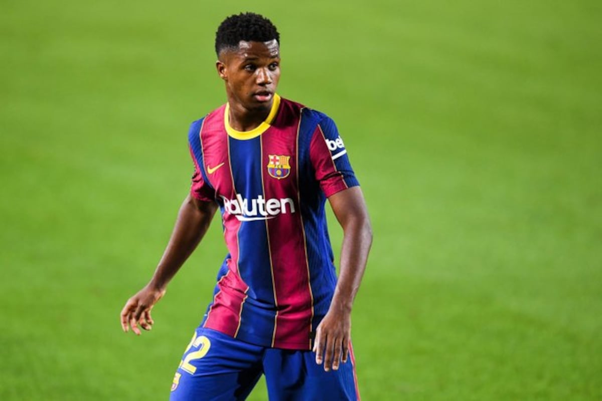 Ansu Fati estará fuera de acción por cuatro meses