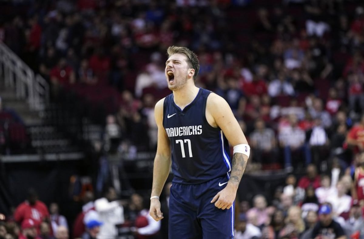 Luka Doncic liquida a ‘la Barba’ Harden y sus Rockets