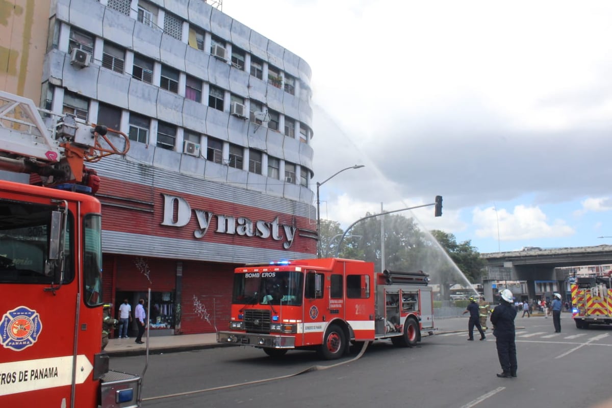 Búsqueda y rescate. Incendio en apartamento en el edificio Dynasty en Plaza 5 de Mayo causó alarma.