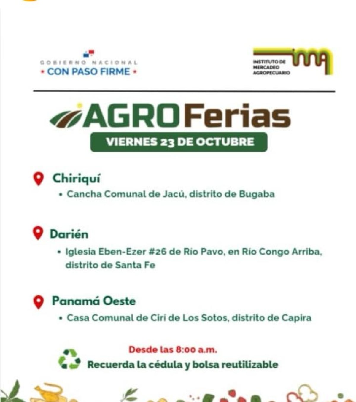¿Vas a la agroferia? Mira dónde estarán el jueves y viernes