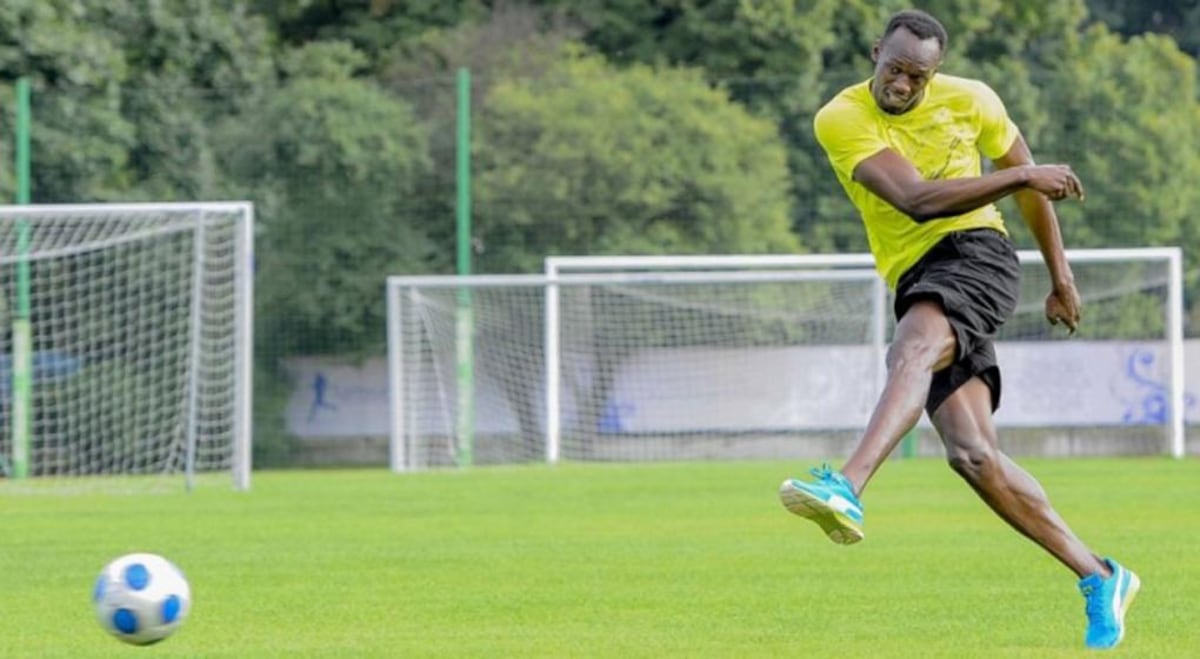 El excorredor jamaicano Usain Bolt jugará fútbol en Australia en club de primera