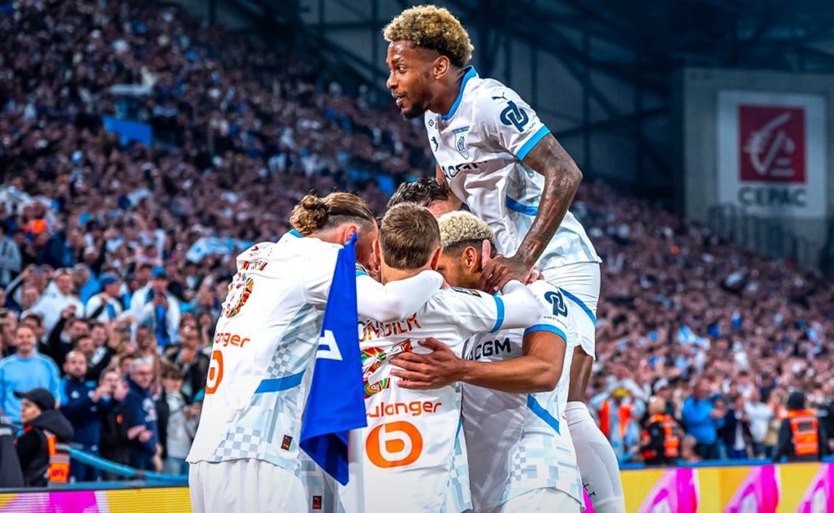 El Olympique de Marsella vence al Brest y se acerca a la Champions League