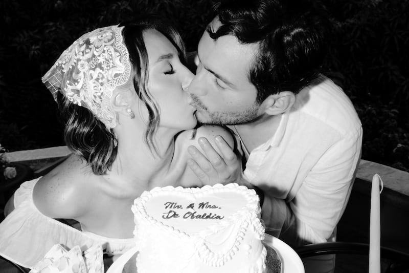 ‘El altar viene pronto’: Mafe Achurra y Diego de Obaldía celebran su boda civil