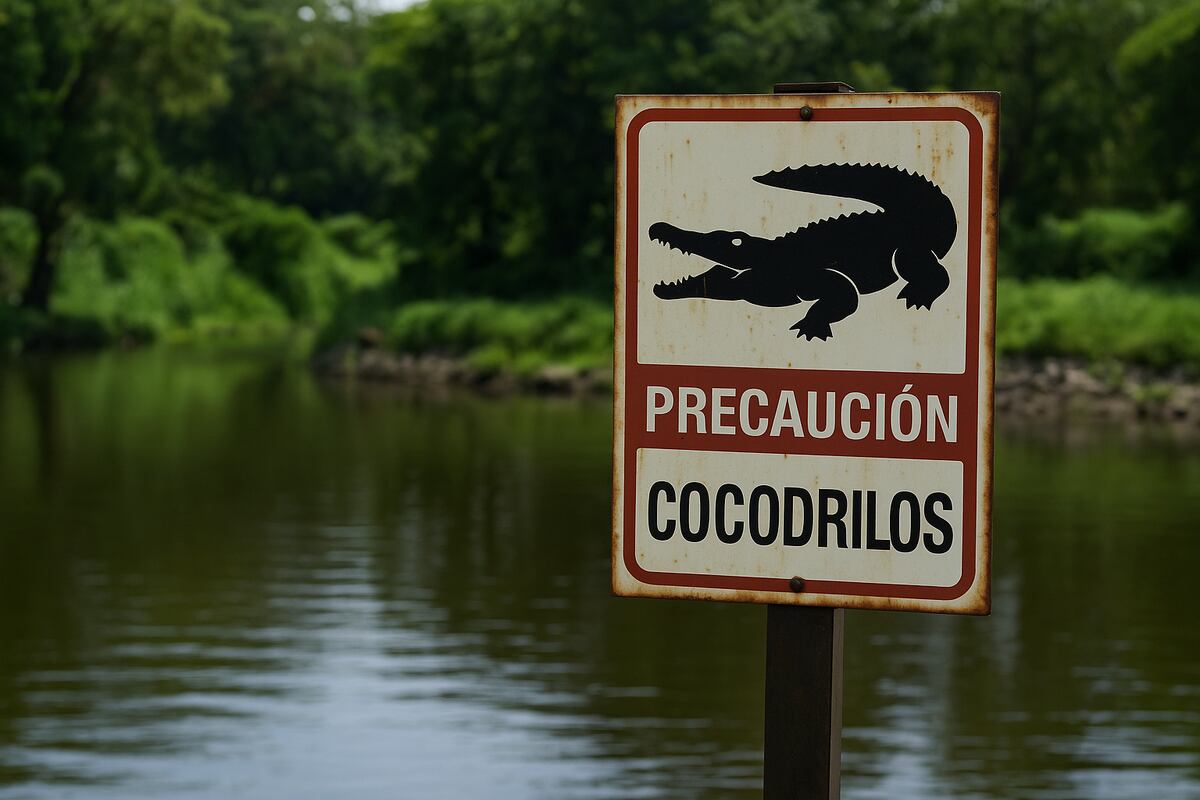 Barrios con cocodrilos: te contamos dónde ya pusieron las advertencias