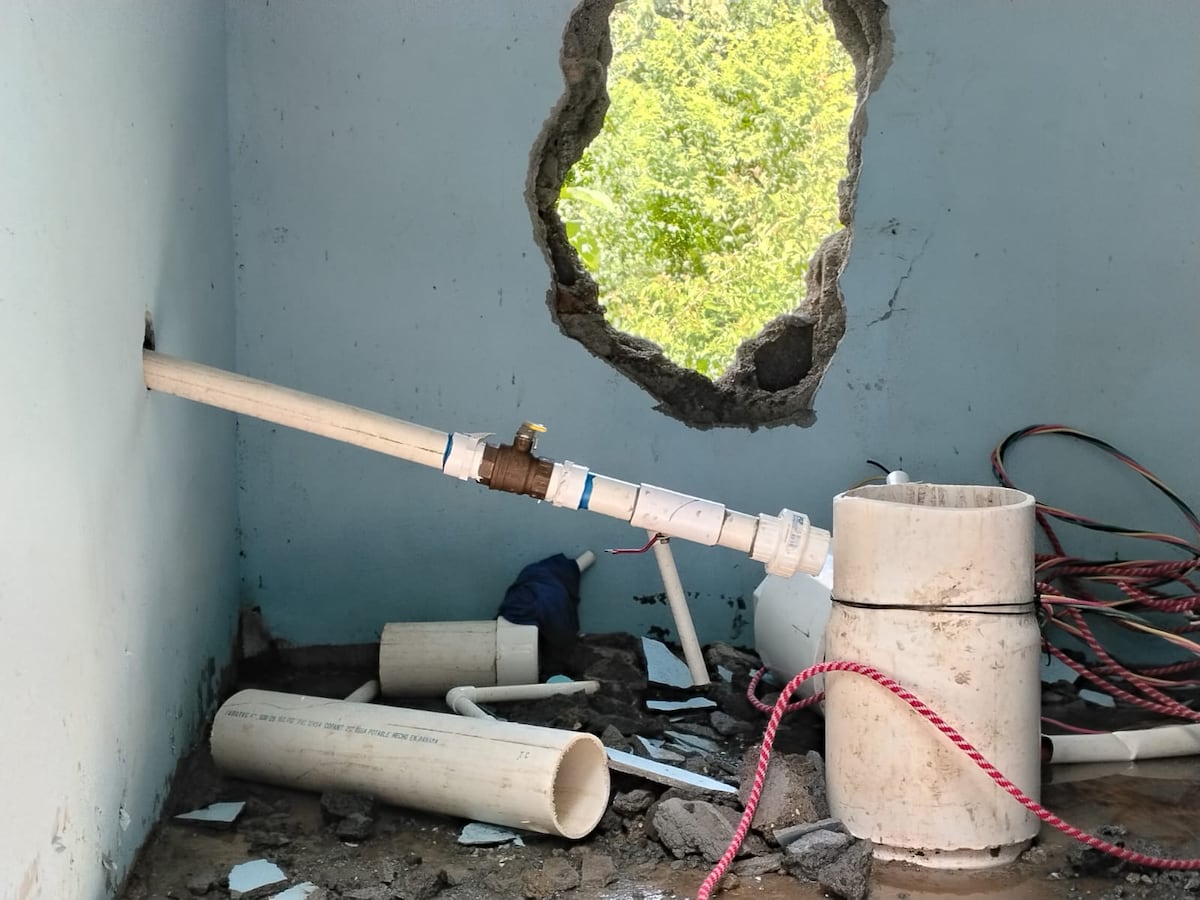 Vandalizan turbina y dejan sin agua a varias comunidades de Atalaya