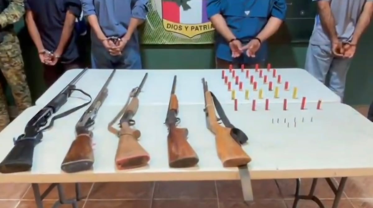 Cuatro escopetas, droga, vehículos y hasta sacos de café: Operativos en Darién, Guna Yala, Chepo y Chiriquí dejan aprehensiones e incautaciones