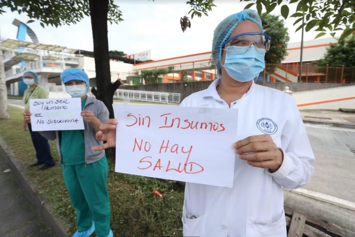 Personal médico denuncia que el Hospital San Miguel Arcángel llegó a su capacidad hace dos semanas. Piden se decrete la cuarentena total