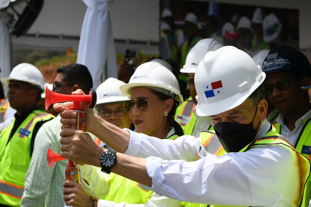 Presidente Cortizo Cohen da inicio a la construcción del Cuarto Puente sobre el Canal de Panamá y supervisa avances de la Línea 3 del Metro