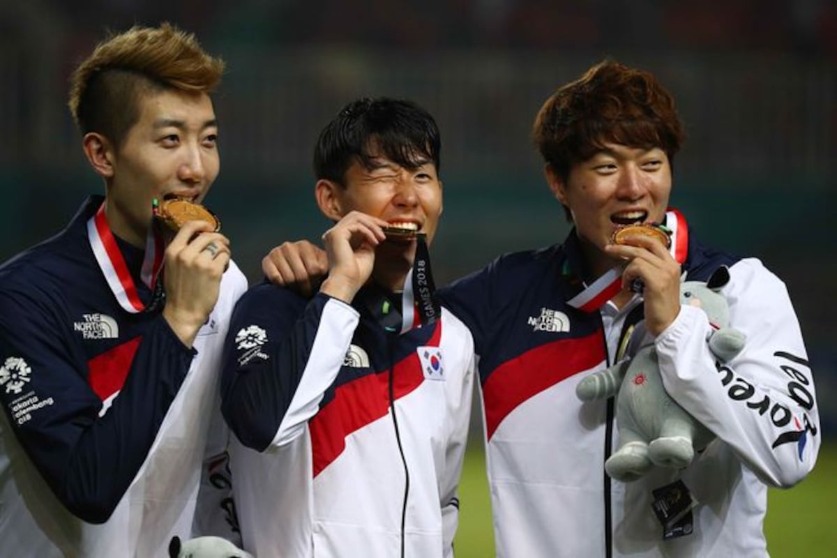 Futbolista surcoreano evitará la milicia tras ganar los Juegos Asiáticos