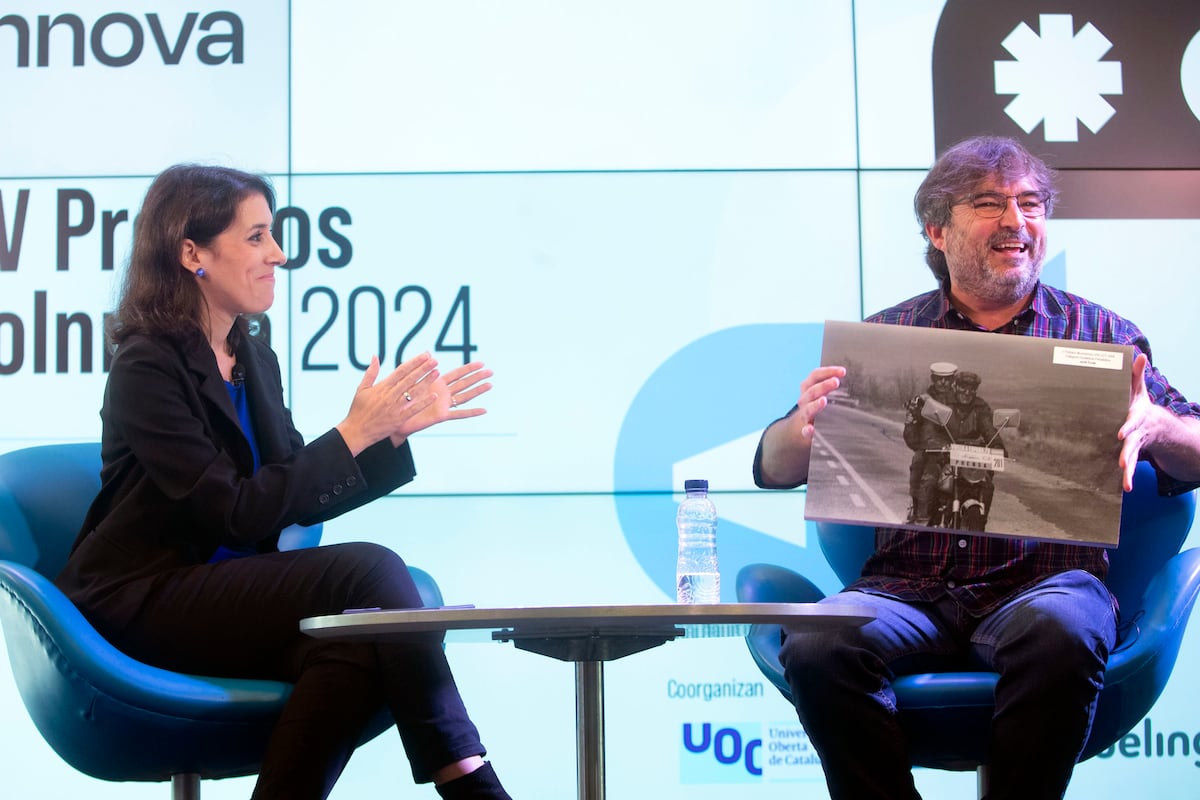 Évole defiende el periodismo honesto y apasionado tras recibir premio UOC-EFE