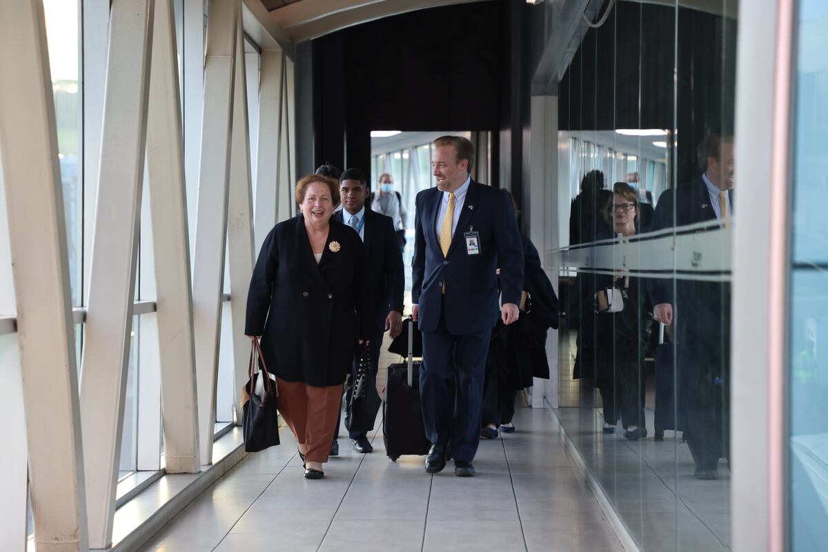 Embajadora estadounidense en Panamá llega al país