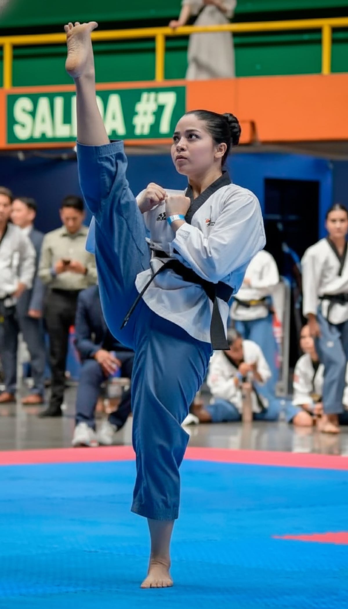 Daniela Rodríguez Luna, la líder del poomsae panameño