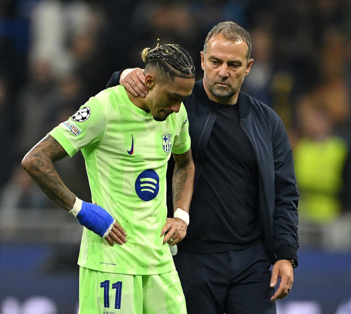 ¡Explota Barcelona! Jugadores y prensa acusan robo arbitral tras caer ante el Inter