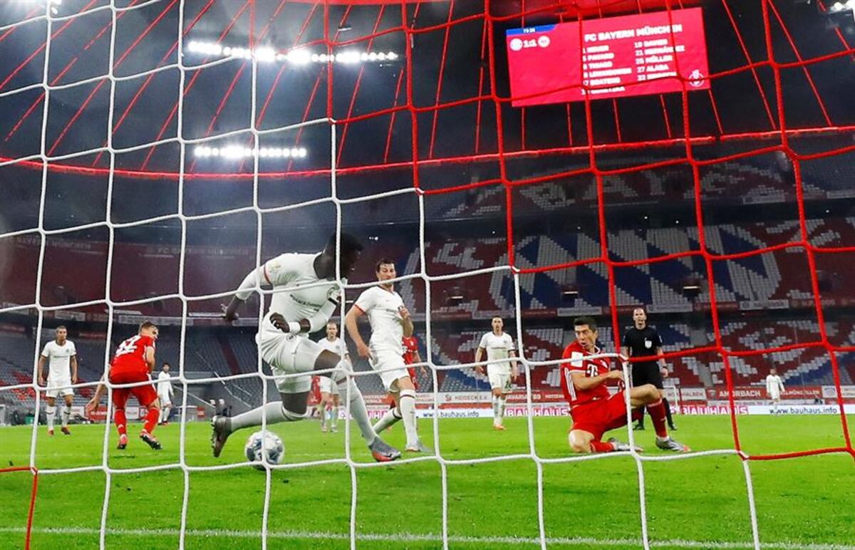 Bayern Munich liquida al Eintracht y avanza a la final de la Pokal